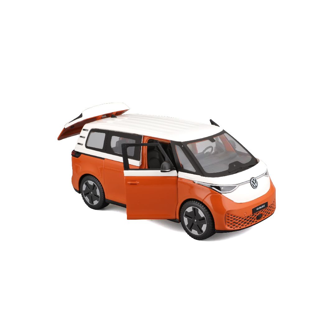 Maisto 1/24 SE VW ID. Buzz - White/ Orange