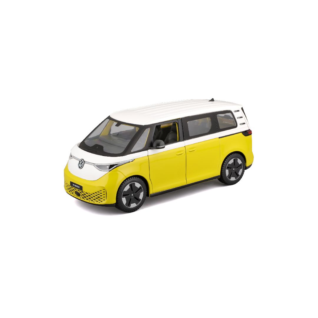 Maisto 1/24 SE VW ID. Buzz (White/ Yellow)