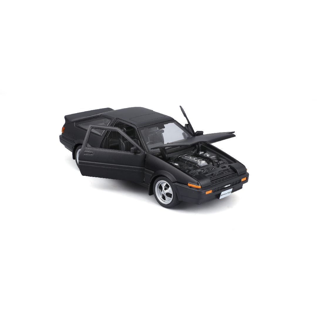 Maisto 1/24 SE Toyota Sprinter Trueno AE86 - Matte Black