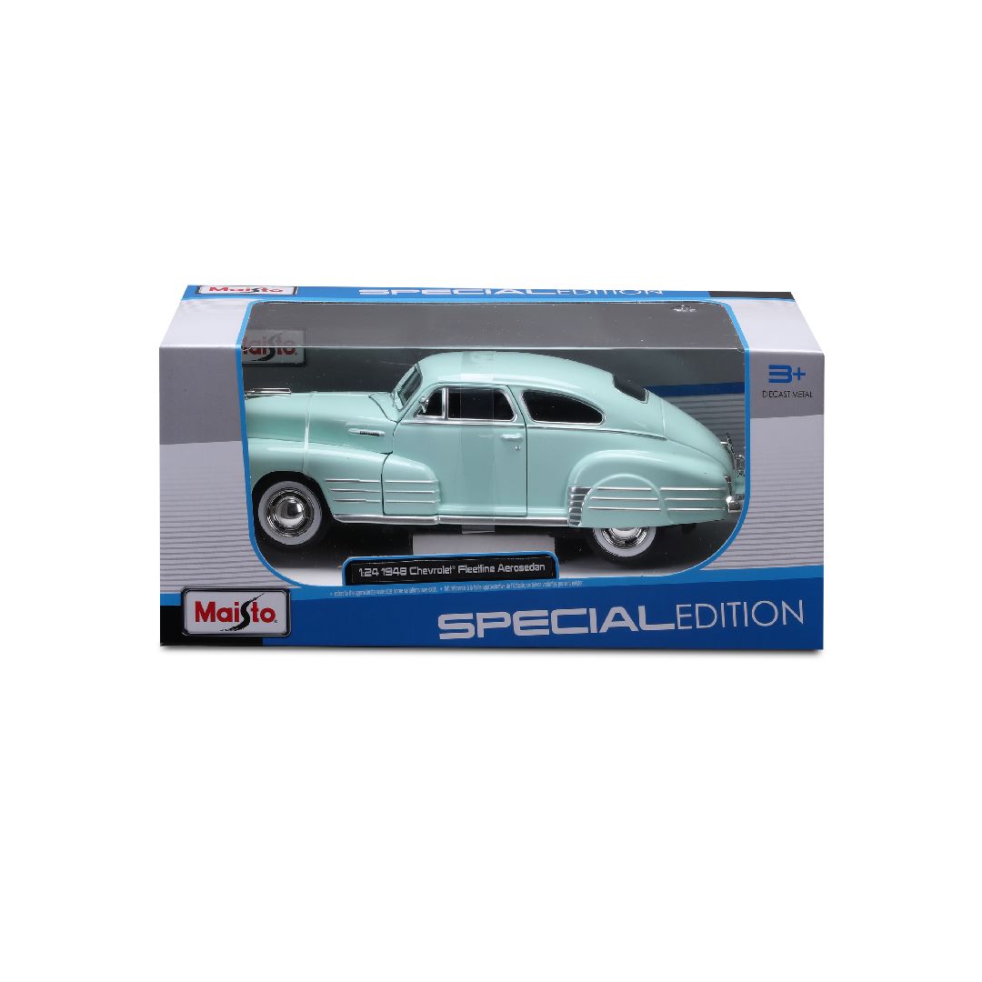 Maisto 1/24 SE 1948 Chevrolet Fleetline Aerosedan - Light Green