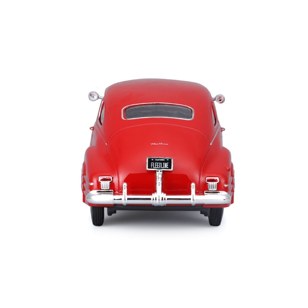 Maisto 1/24 SE 1948 Chevrolet Fleetline Aerosedan - Red