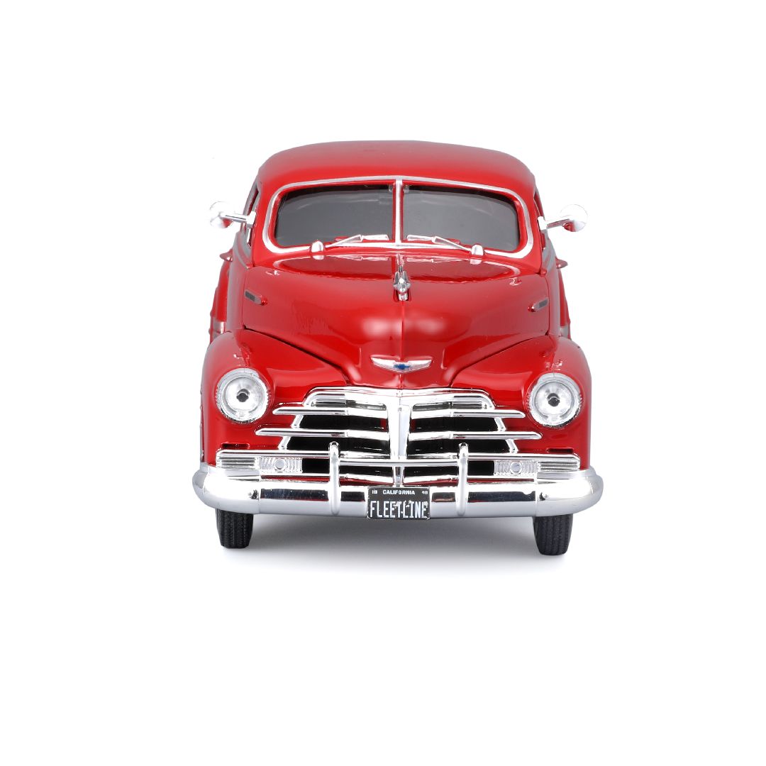 Maisto 1/24 SE 1948 Chevrolet Fleetline Aerosedan - Red