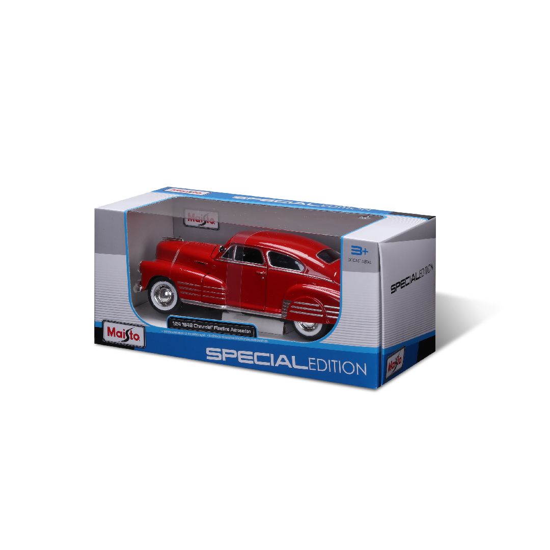 Maisto 1/24 SE 1948 Chevrolet Fleetline Aerosedan - Red