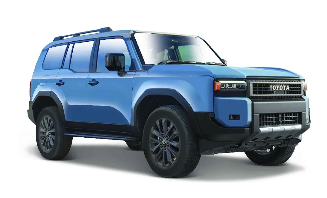 Maisto 1/24 SE 2024 Toyota Landcruiser - Light Blue