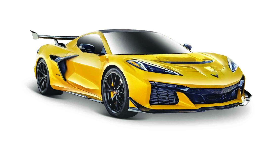 Maisto 1/24 SE 2025 Chevrolet Corvette ZR1 - Metallic Yellow