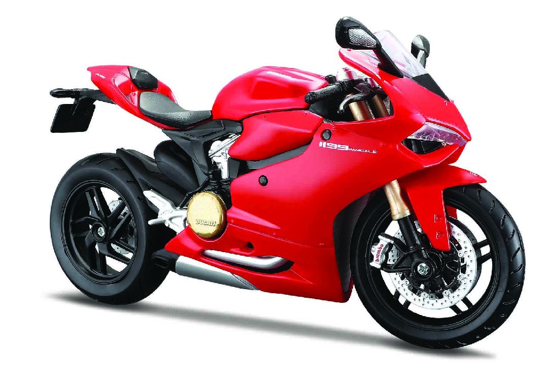 Maisto 1/12 Assembly Line Ducati 1199 Panigale - Red