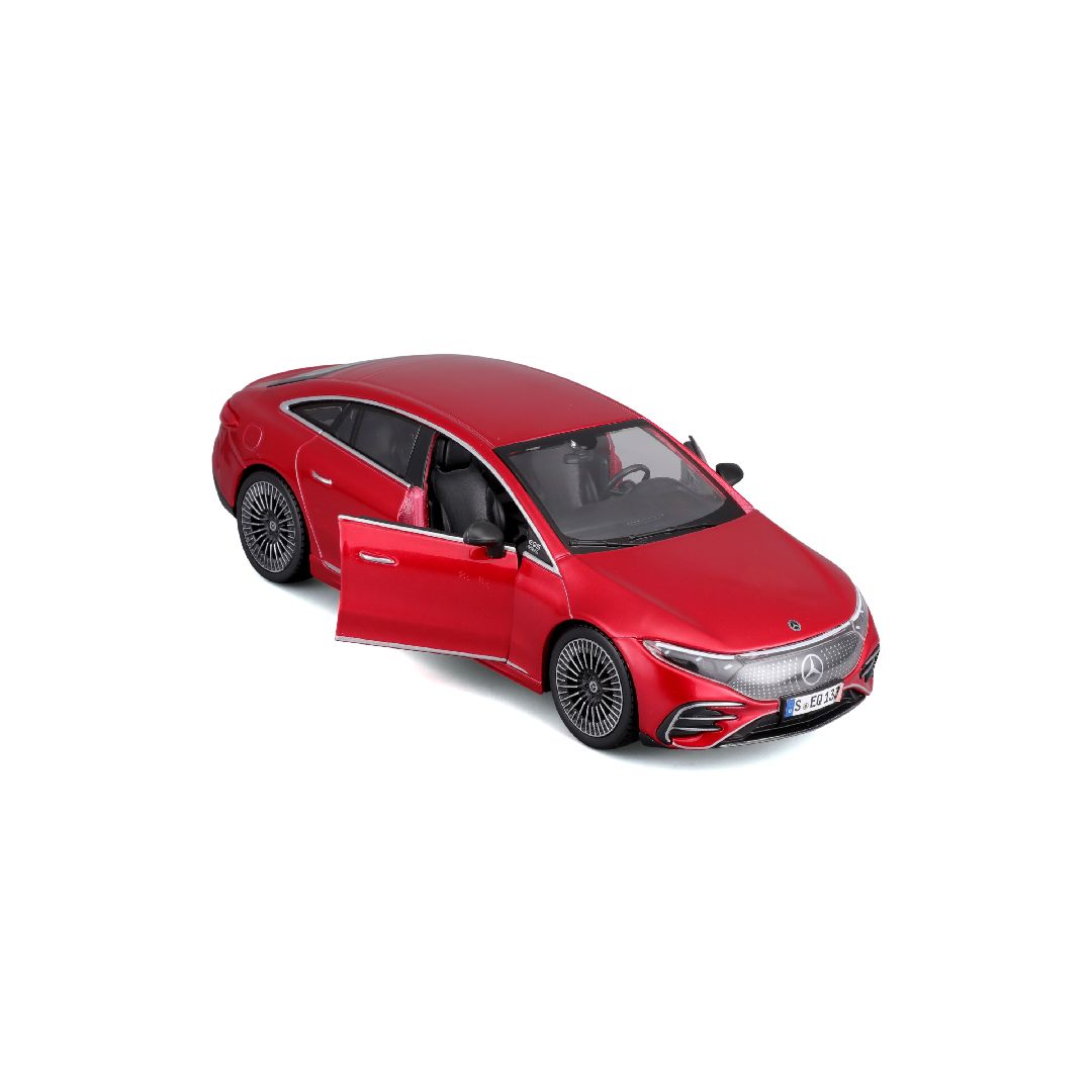Maisto 1/24 AL 2022 Mercedes-EQ EQS (Met Red)