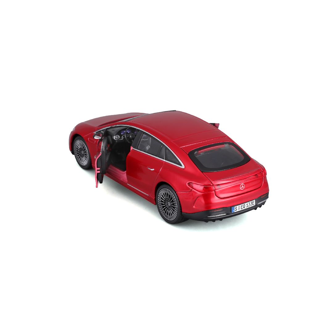 Maisto 1/24 AL 2022 Mercedes-EQ EQS (Met Red)