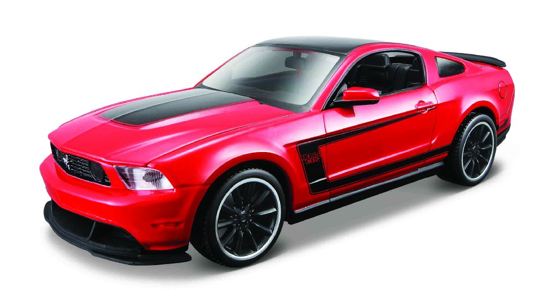 Maisto 1/24 AL 2012 Ford Mustang Boss 302 (Red)