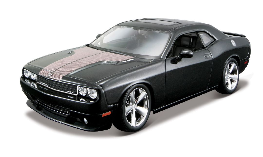 Maisto 1/24 AL 2008 Dodge Challenger SRT8 (Black)