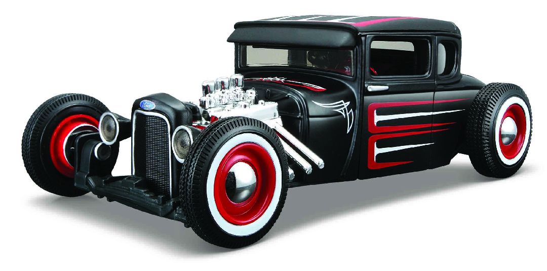 Maisto 1/24 Des AL 1929 Ford Model A (Flat Black)
