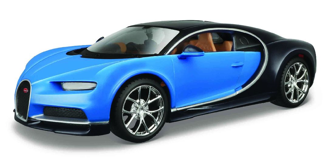 Maisto 1/24 AL Bugatti Chiron (Blue/Black)