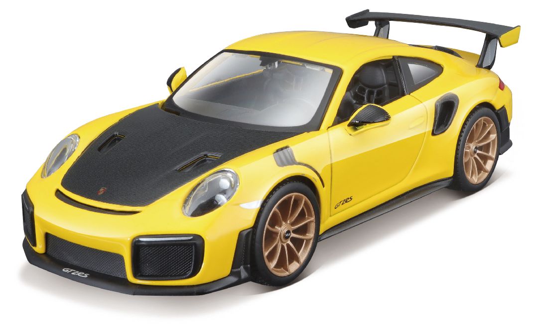 Maisto 1/24 AL 2018 Porsche 911 GT2 RS (Yellow)