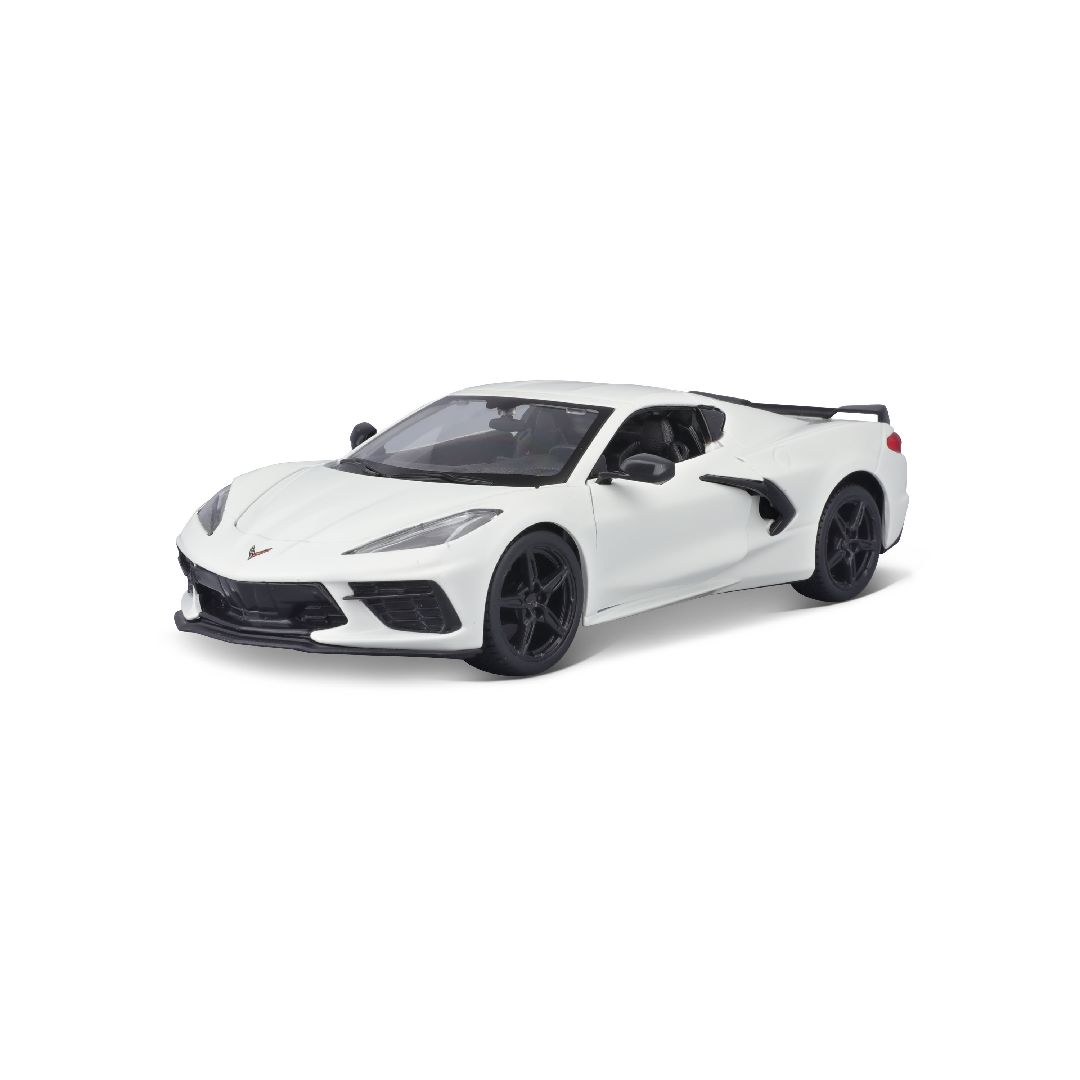 Maisto 1/24 AL 2020 Chevrolet Corvette Stingray Coupe (White)