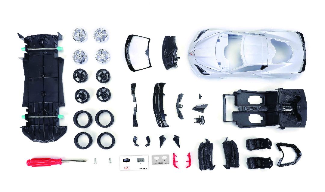 Maisto 1/24 AL 2020 Chevrolet Corvette Stingray Coupe (White)
