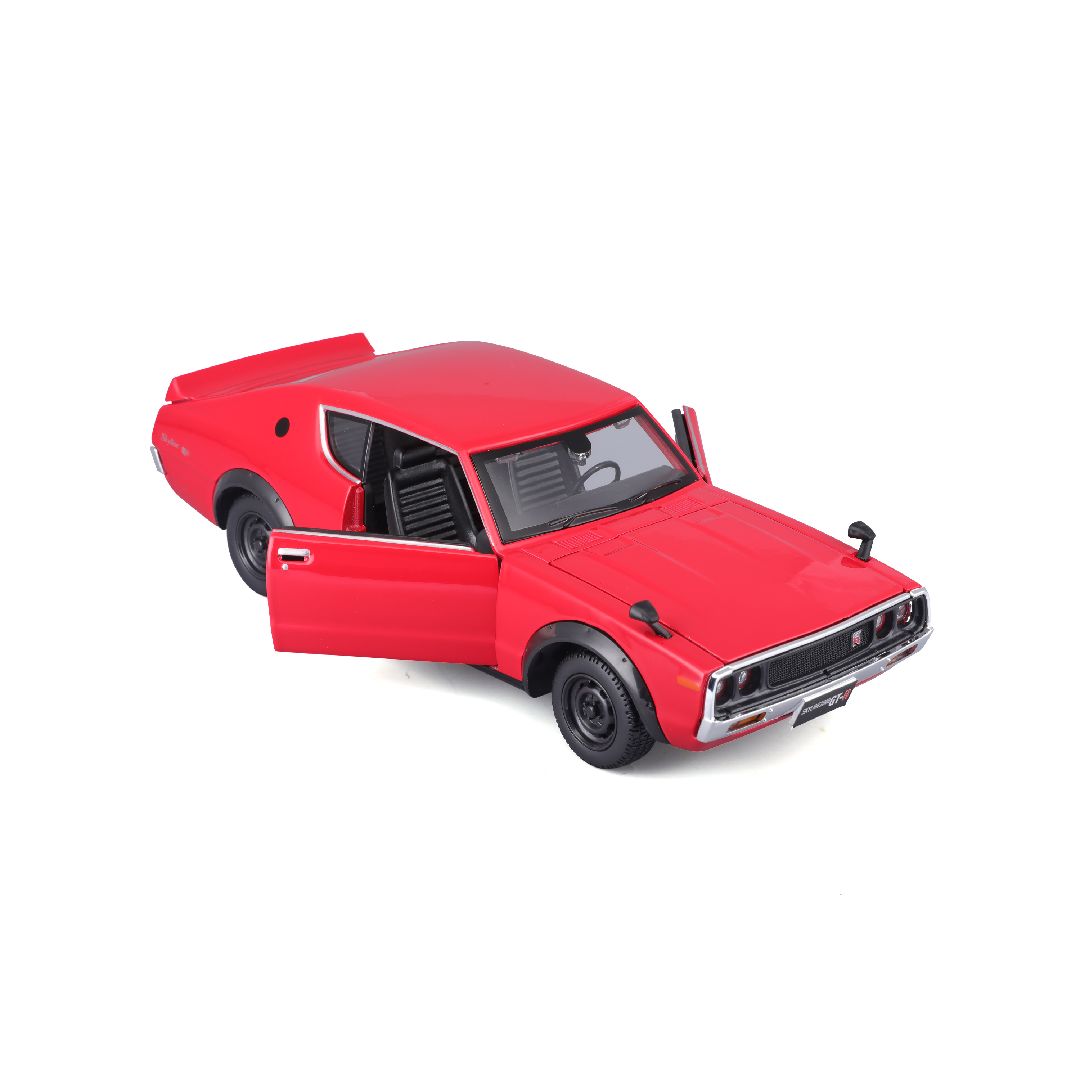 Maisto 1/24 AL 1973 Nissan Skyline 2000GT-R (Red)