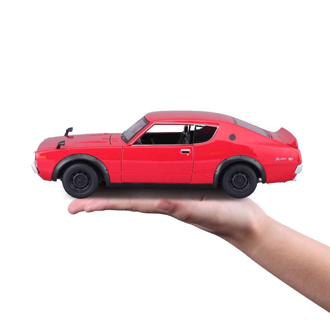 Maisto 1/24 AL 1973 Nissan Skyline 2000GT-R (Red)