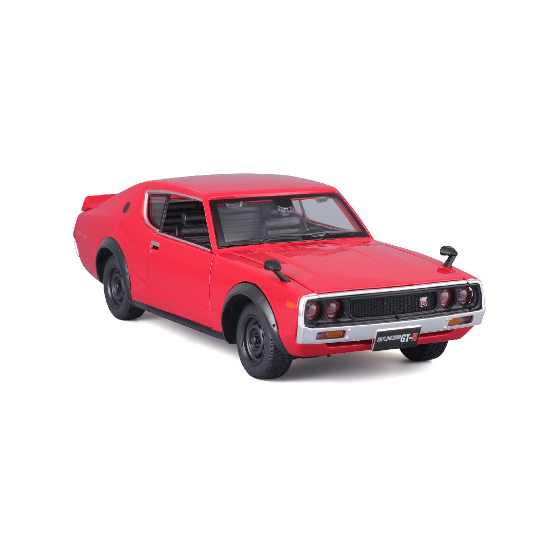 Maisto 1/24 AL 1973 Nissan Skyline 2000GT-R (Red)
