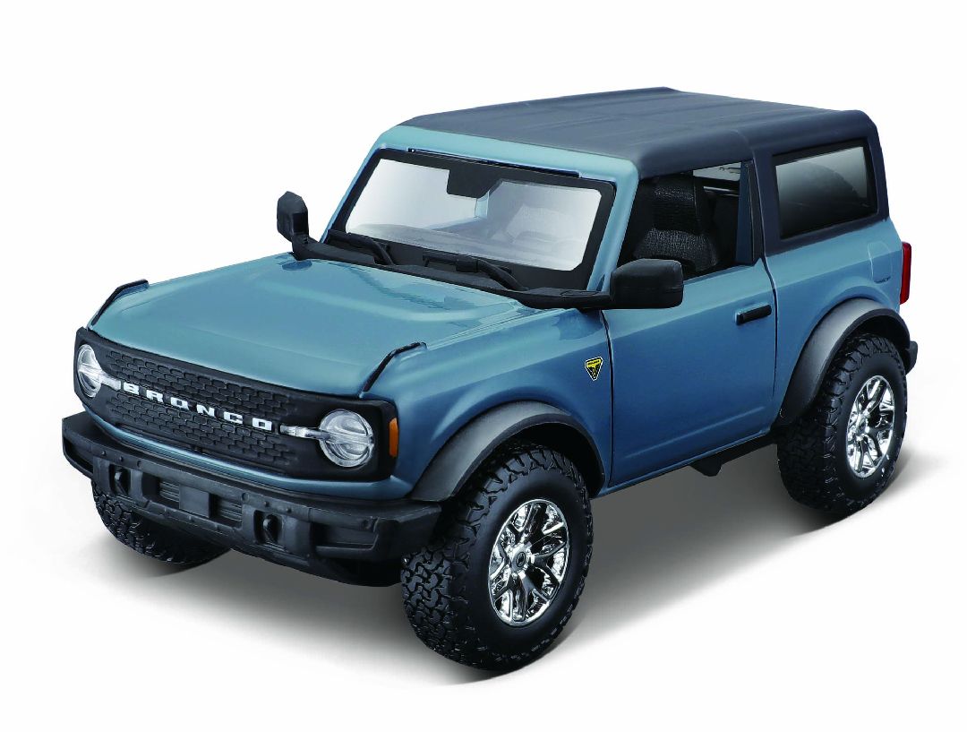 Maisto 1/24 AL 2021 Ford Bronco Badlands (A51 Blue)