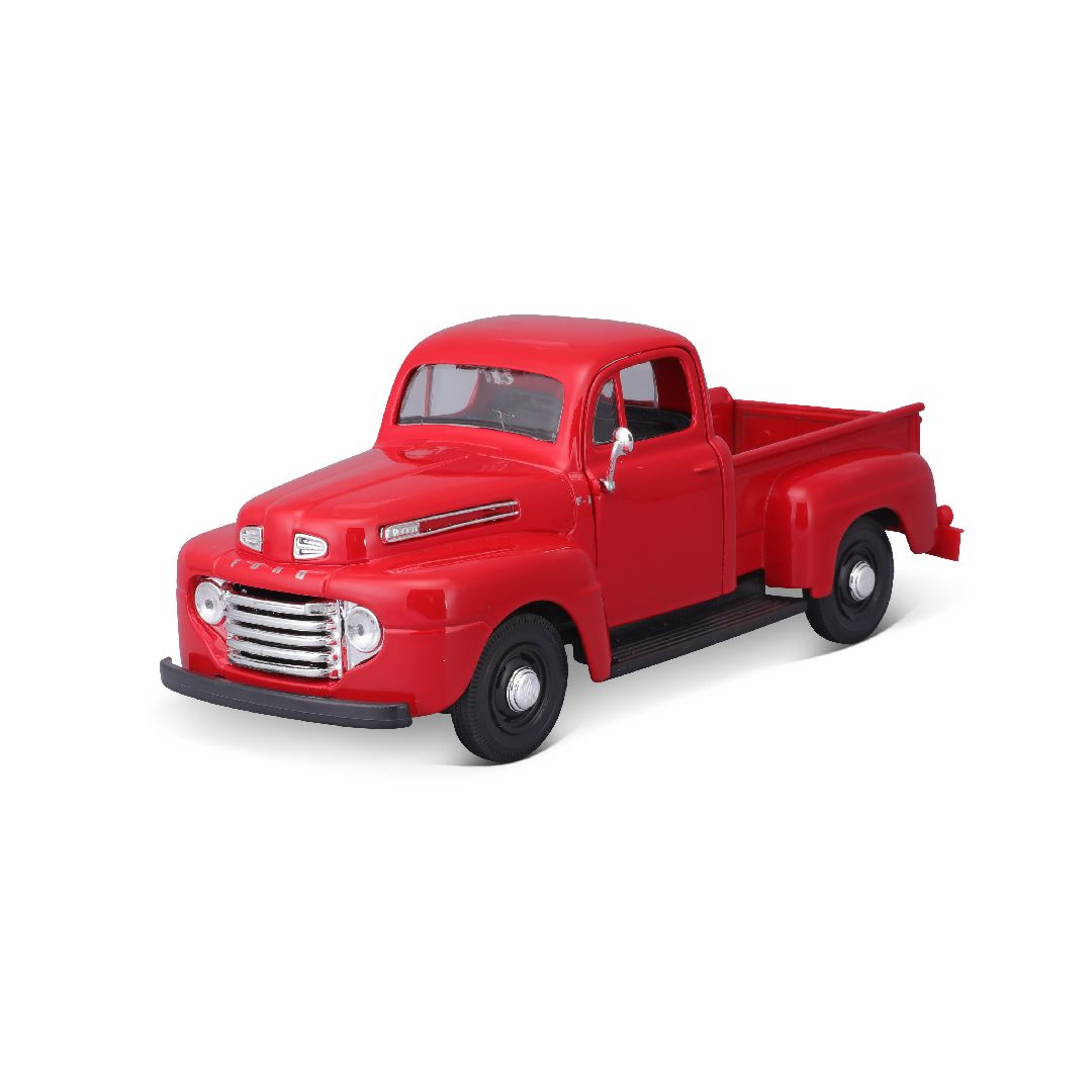 Maisto 1/24 AL 1948 Ford F-1 Pick-up (Red) - Click Image to Close