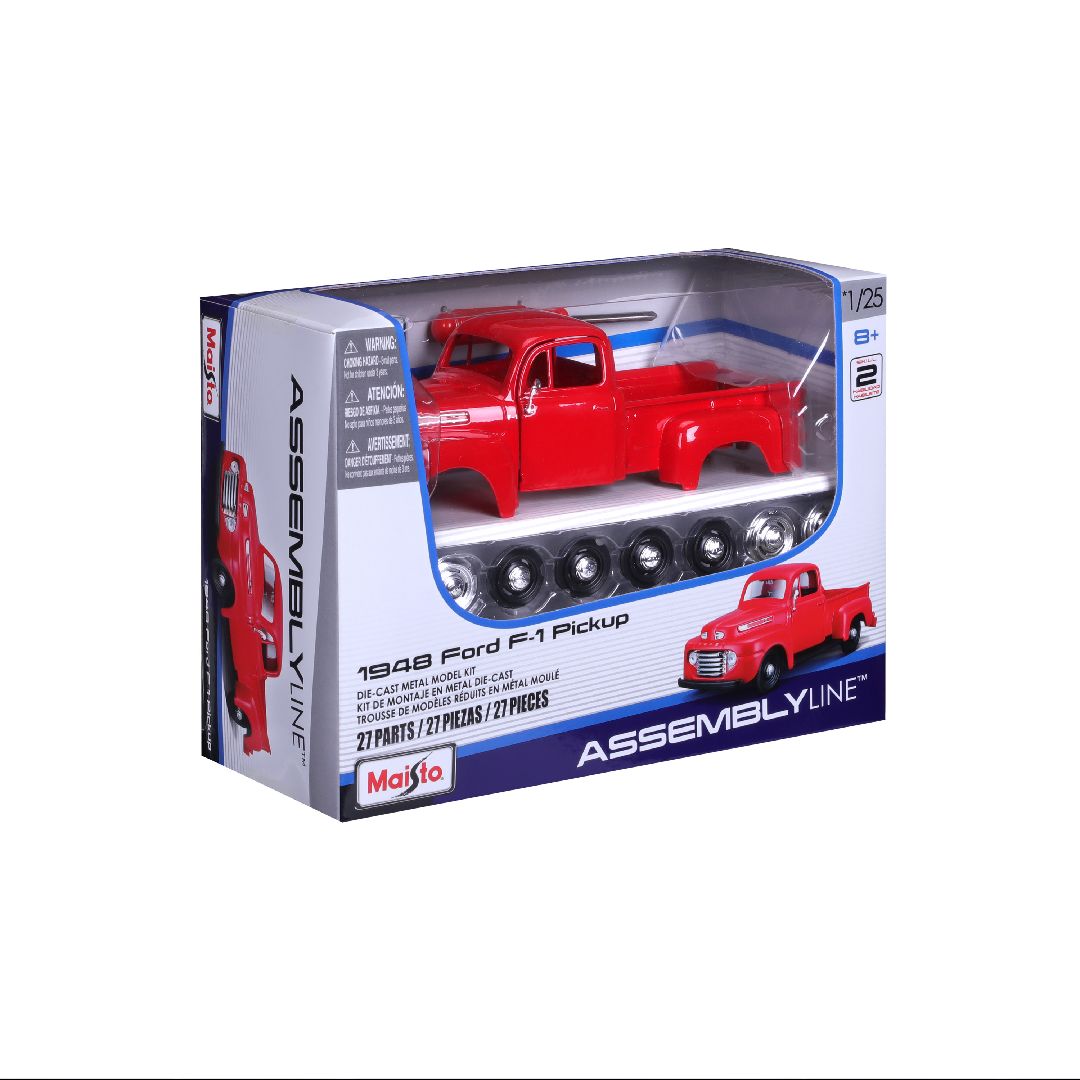 Maisto 1/24 AL 1948 Ford F-1 Pick-up (Red)