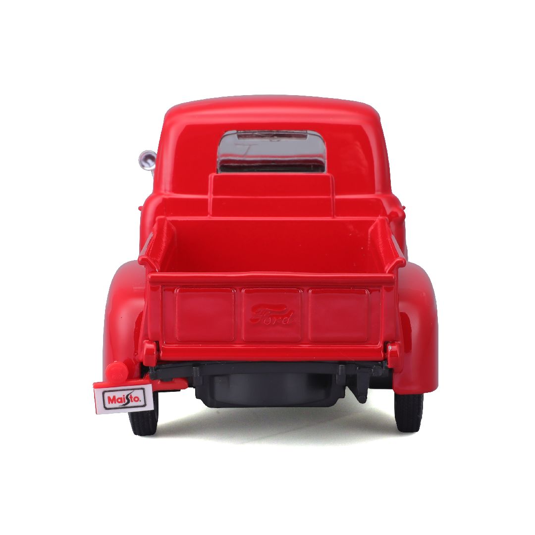 Maisto 1/24 AL 1948 Ford F-1 Pick-up (Red) - Click Image to Close