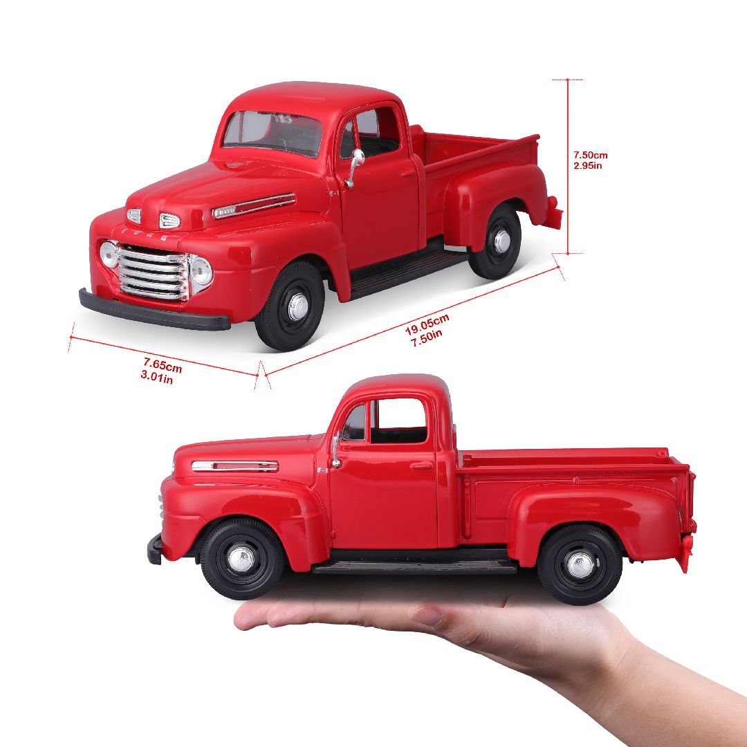 Maisto 1/24 AL 1948 Ford F-1 Pick-up (Red)