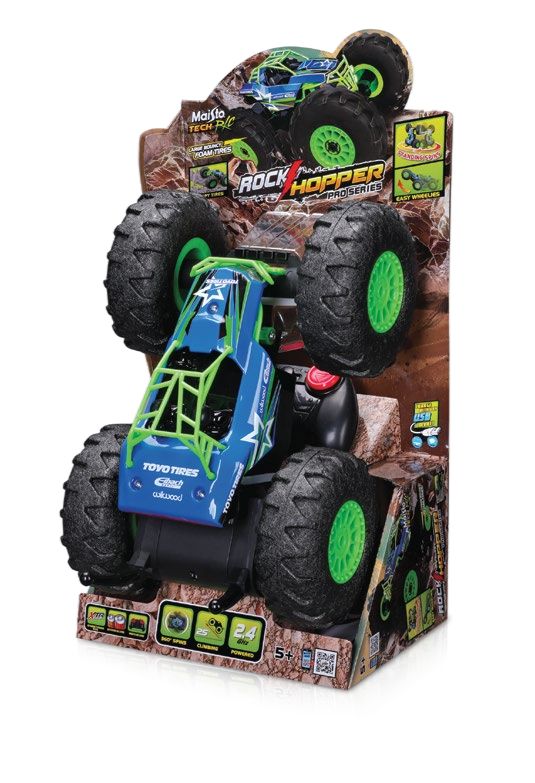 Maisto R/C 10" Rock Hopper (Blue)