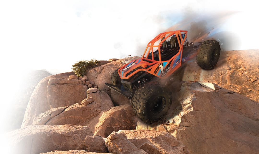 Maisto R/C 8" Rock Bouncer (Orange)