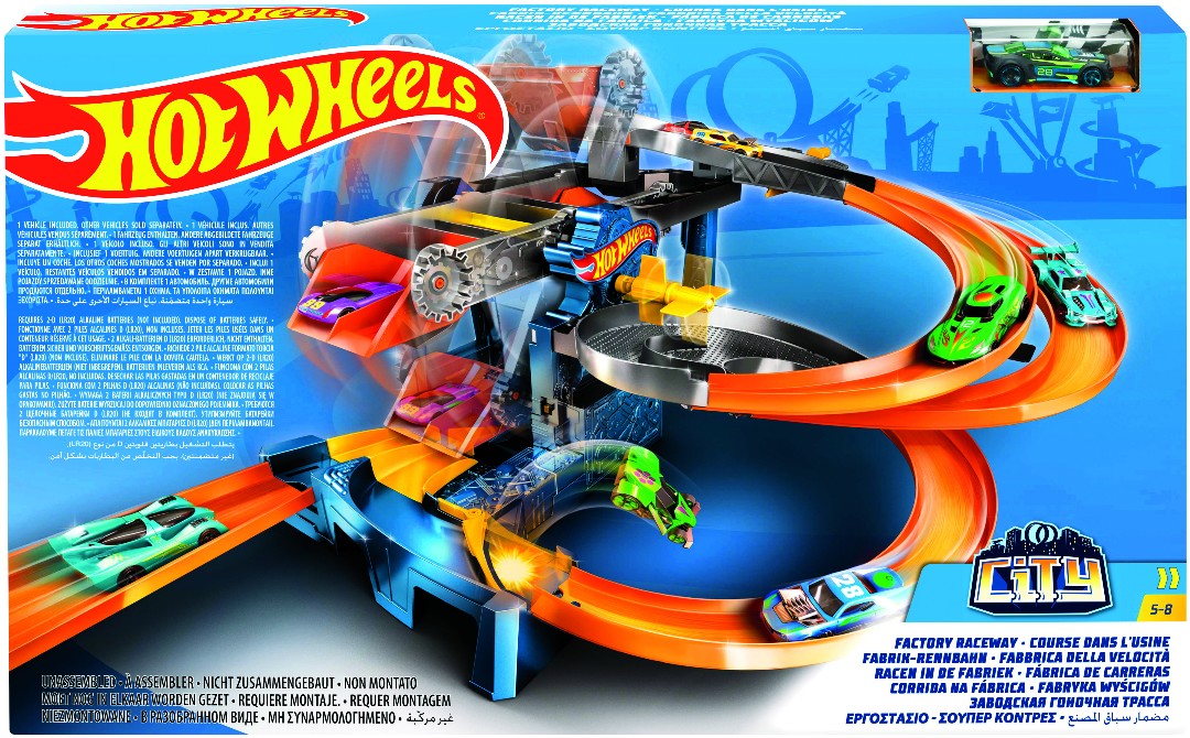 Hot Wheels Factory Raceway Play Set (1)