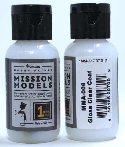 Mission Models Gloss Clear 1oz (30ml) (1) - Click Image to Close