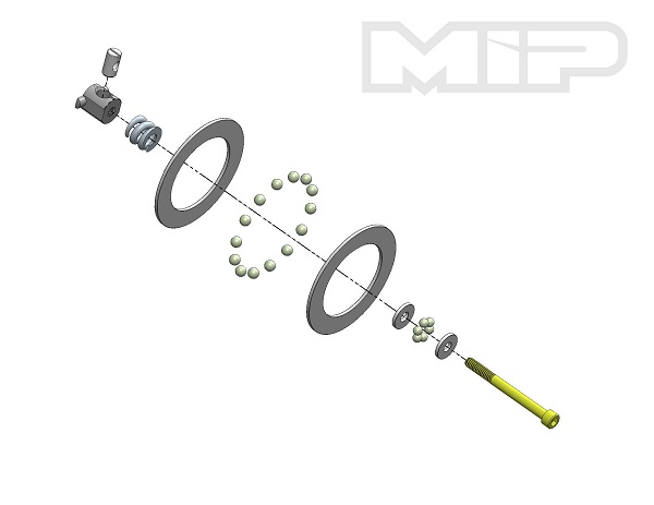 MIP Super Ball Rebuild Kit, Tamiya Blackfoot/Monster Beetle/Sub