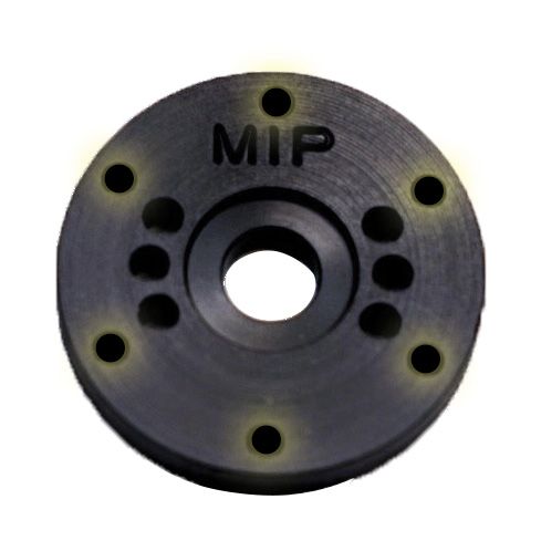 MIP Bypass1 Pistons, 6-Hole Set, 16mm, Mugen 1/8th - Click Image to Close