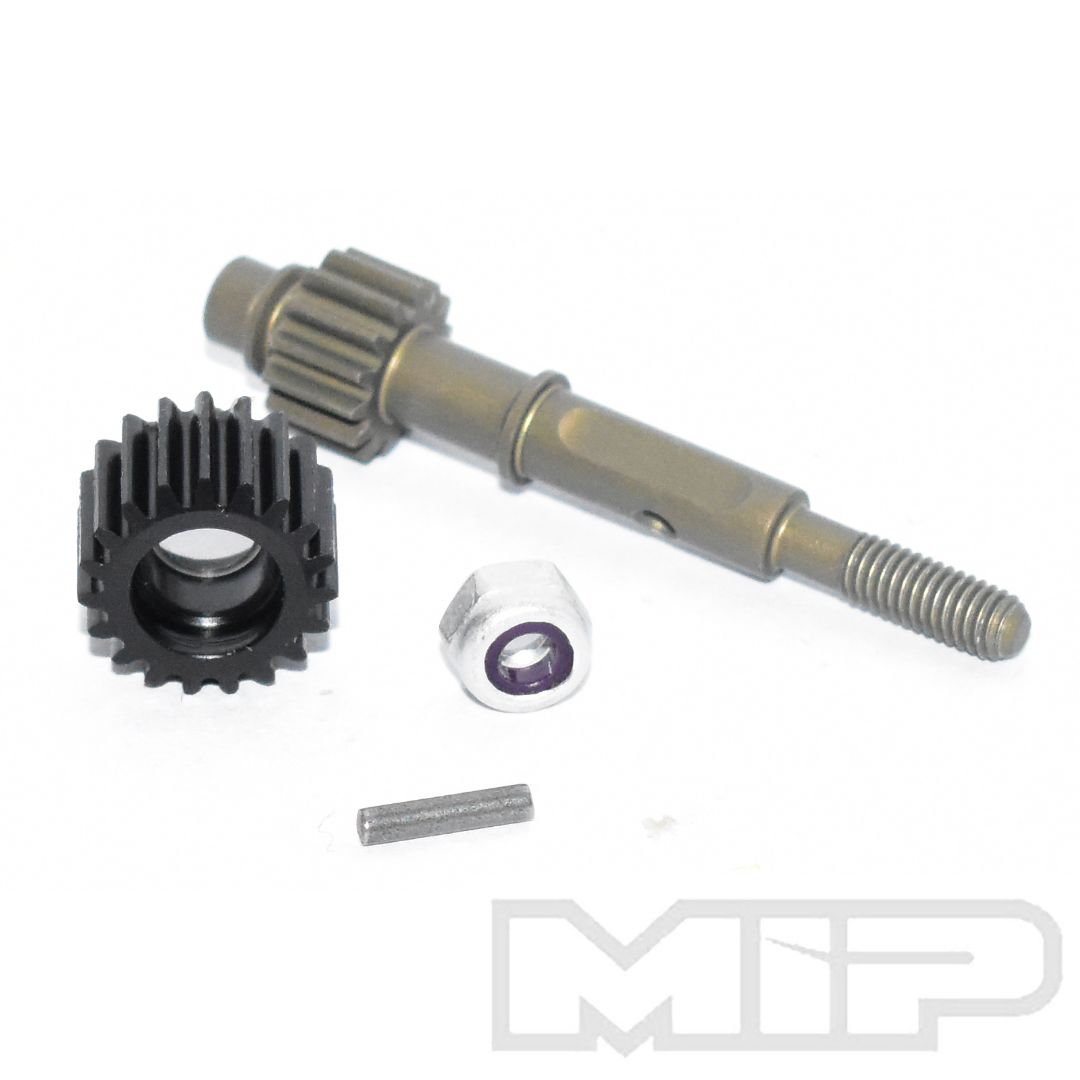 MIP Race TopShaft & Idler Gear Set, Losi Mini-T/B 2.0 Series - Click Image to Close