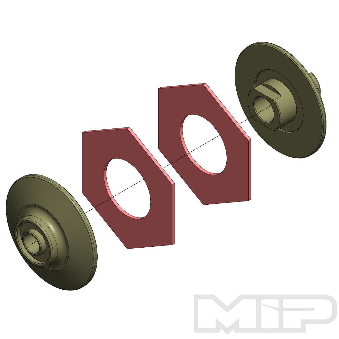 MIP Slipper Clutch Kit, Losi Mini-T/B 2.0 Series - Click Image to Close