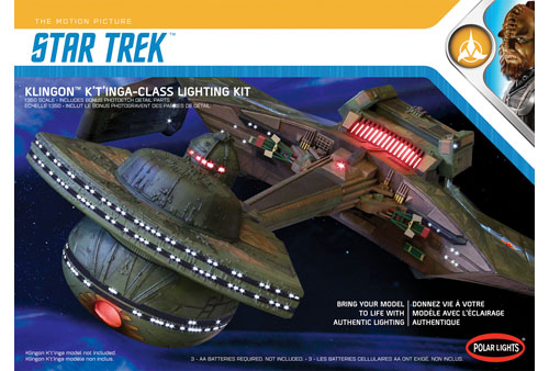 Star Trek Klingon K't'inga Lighting Kit (Upgrades to kit POL950)