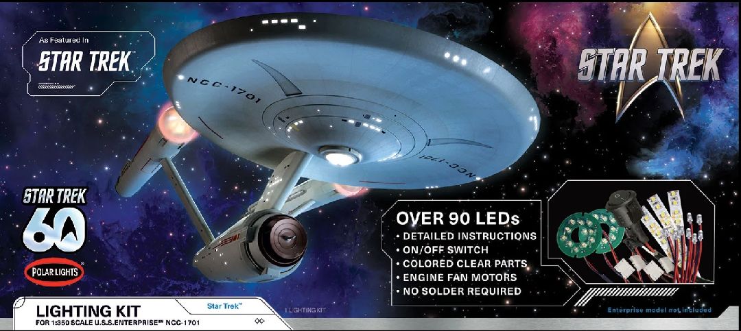 MKA Star Trek The Original Series 60th Anniversary Lighting Set