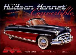 Moebius 1952 Hudson Hornet Convertible 1/25 Model Kit