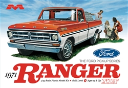 Moebius 1971 Ford Ranger Pickup 1/25 Model Kit - Click Image to Close