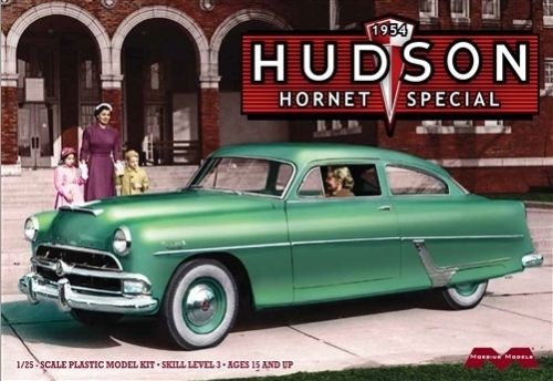 Moebius 1954 Hudson Hornet Special 1/25 Model Kit - Click Image to Close