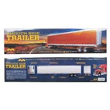 Moebius 53' Smoothside Trailer 1/25 Model Kit - Click Image to Close