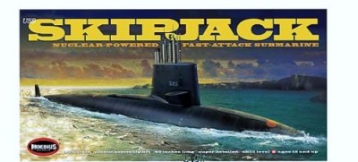 Moebius USS Skipjack 1/72 Model Kit