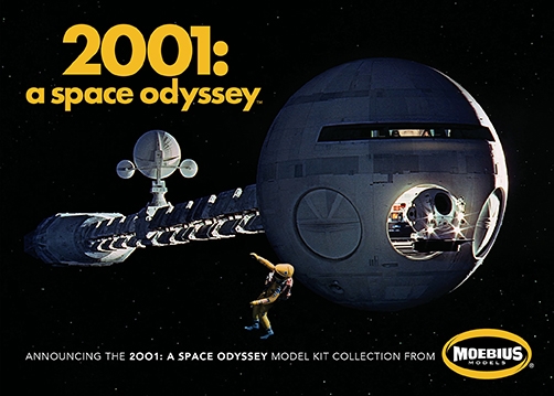 Moebius 2001 Discovery 1/144 Model Kit