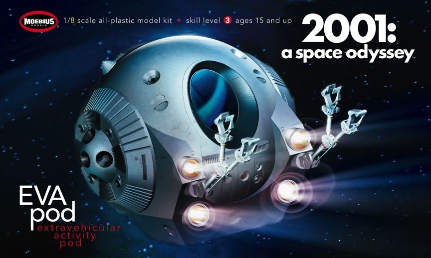 Moebius 2001 EVA Pod 1/8 Model Kit - Click Image to Close