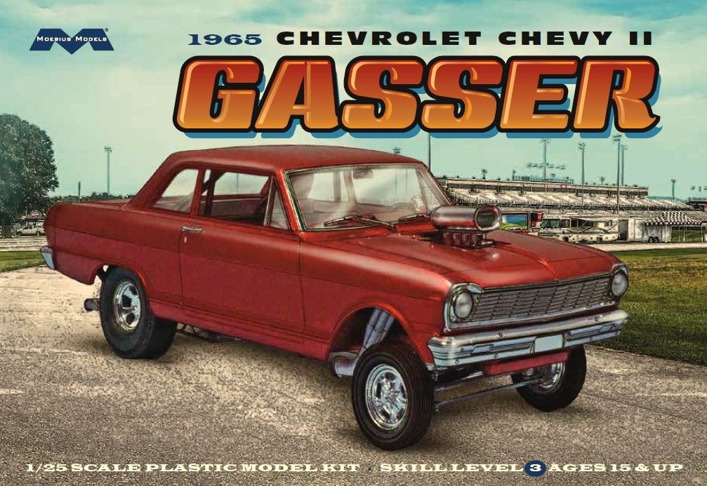 Moebius 1965 Chevy II Gasser - Click Image to Close