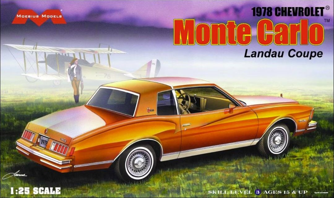 Moebius 1978 Chevy Monte Carlo 1/25th Scale