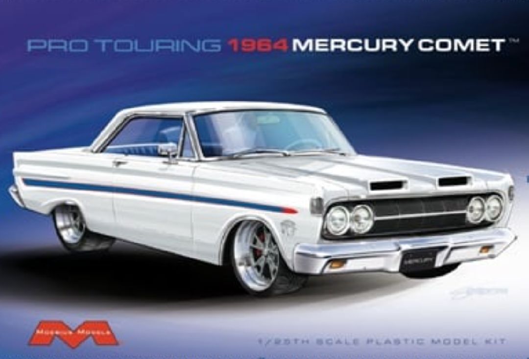 Moebius 1/25 Pro Touring 1964 Mercury Comet