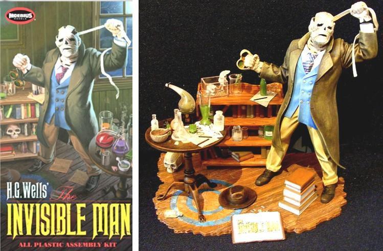 Moebius Invisible Man 1/8 Model Kit