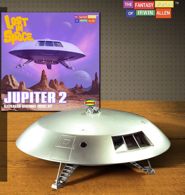 Moebius Lost In Space Jupiter 2 Model Kit - Click Image to Close