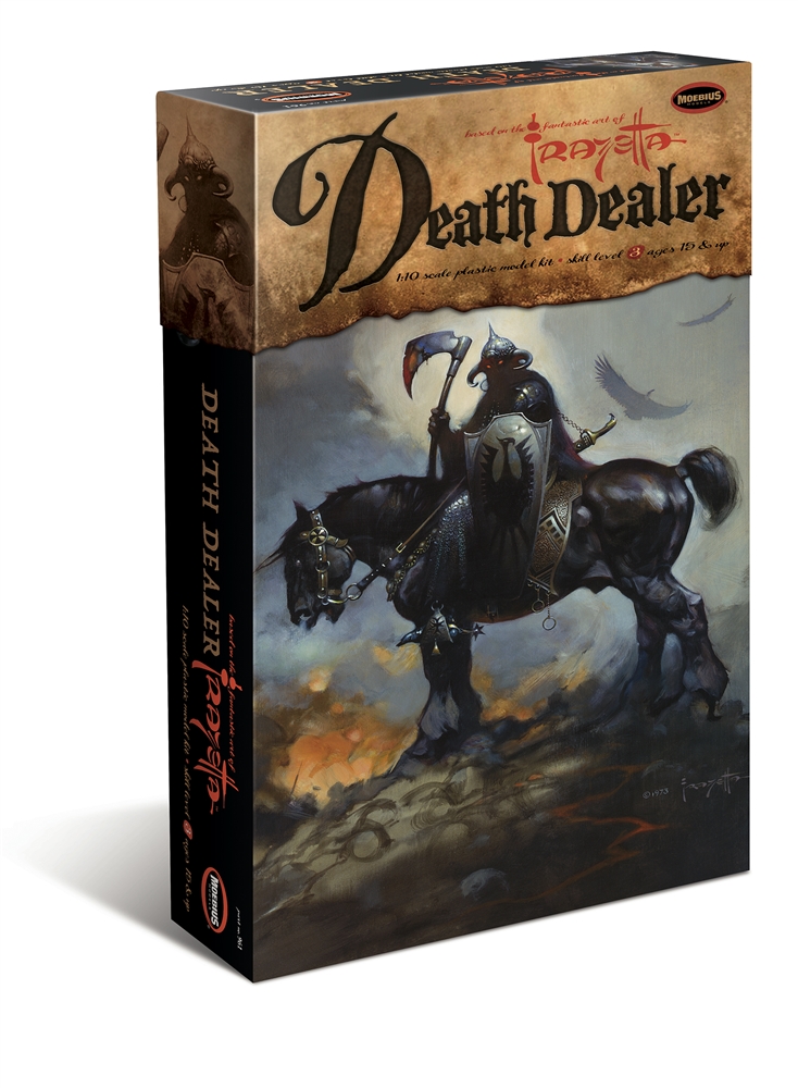 Moebius Frazetta Death Dealer 1/10 Model Kit